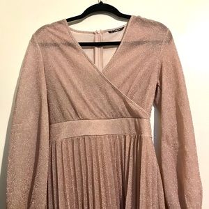 SHEIN dusty rose dress